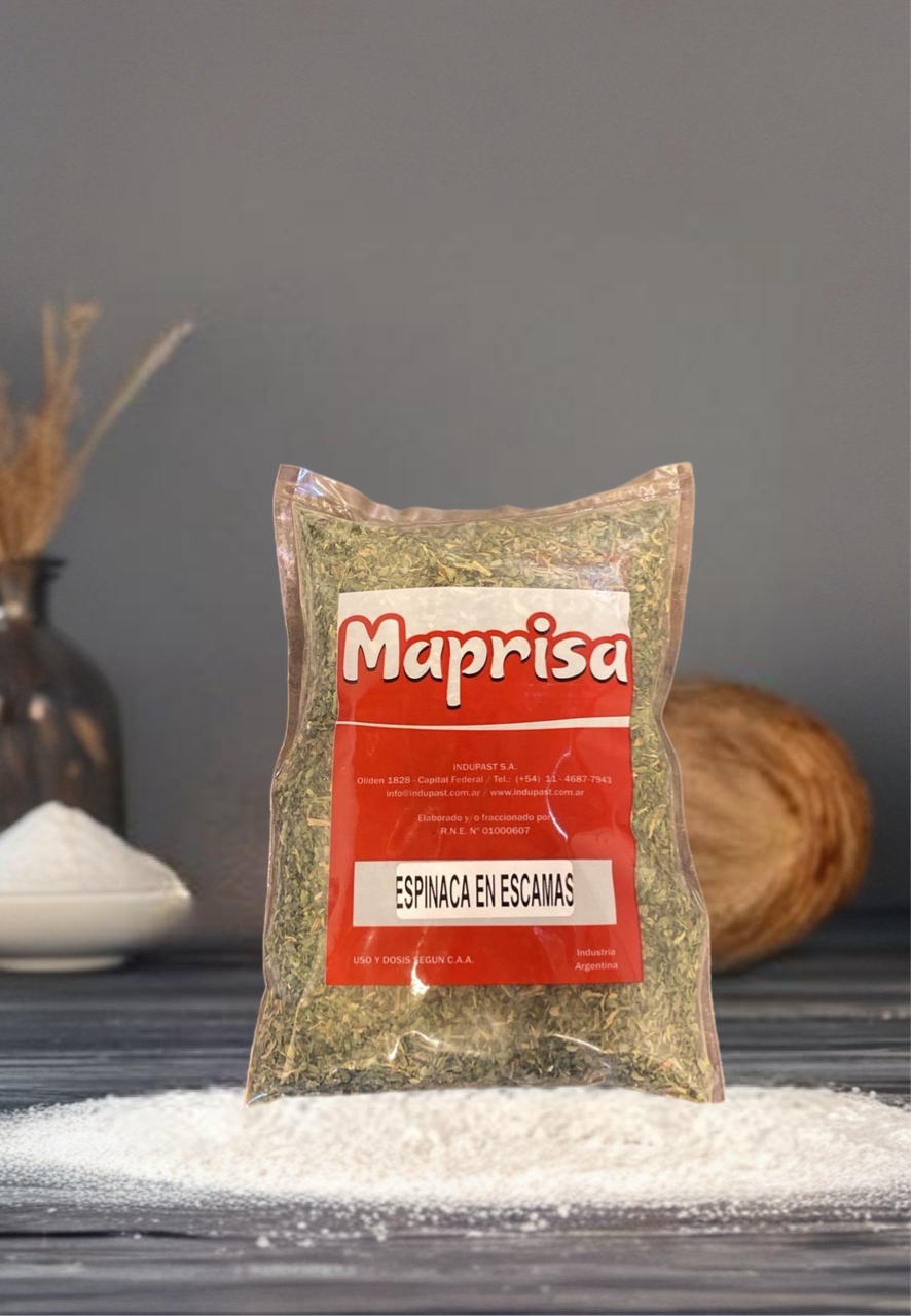 Espinaca en escamas